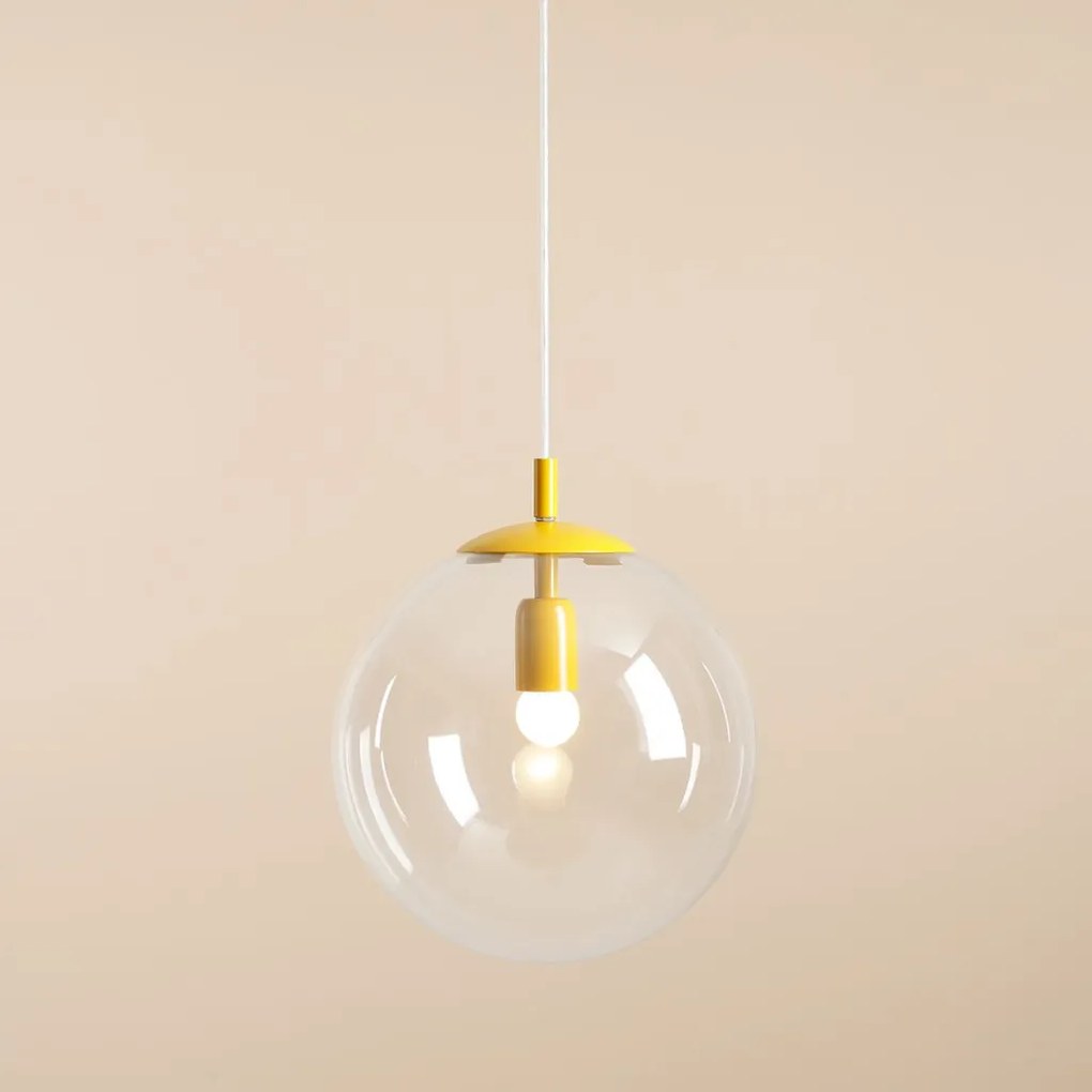 ALDEX 562G14 GLOBE Modern Függesztett Lámpa Sárga E27 IP20