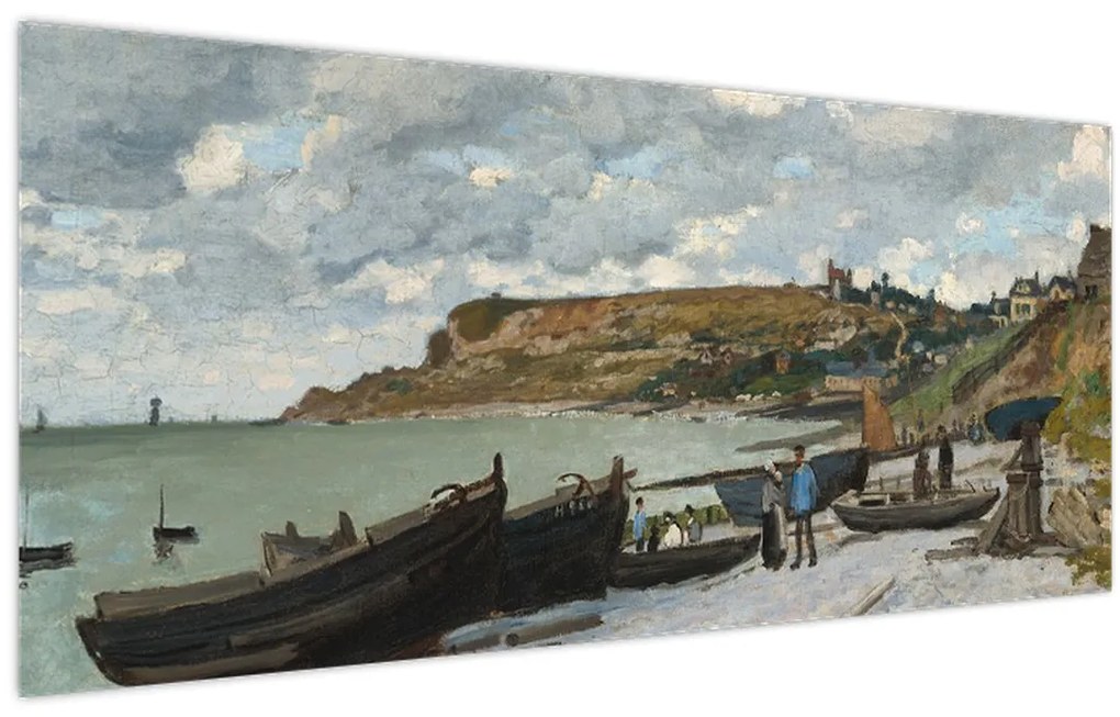 Kép - Claude Monet, Sainte Adresse, reprodukciók (120x50 cm)