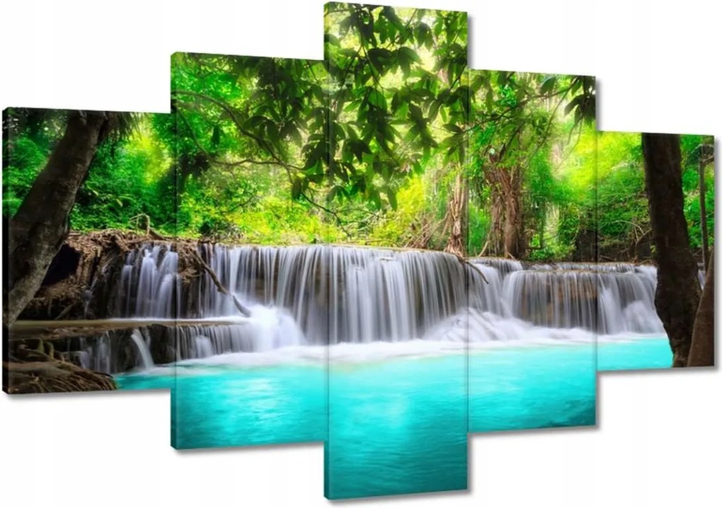 Festmények 120x80 Vízesés Ázsiában