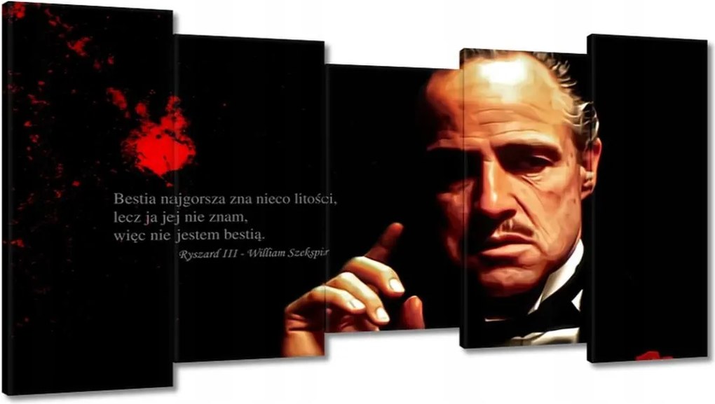 Festmények 150x80 Idézet Shakespeare-ből A fenevad