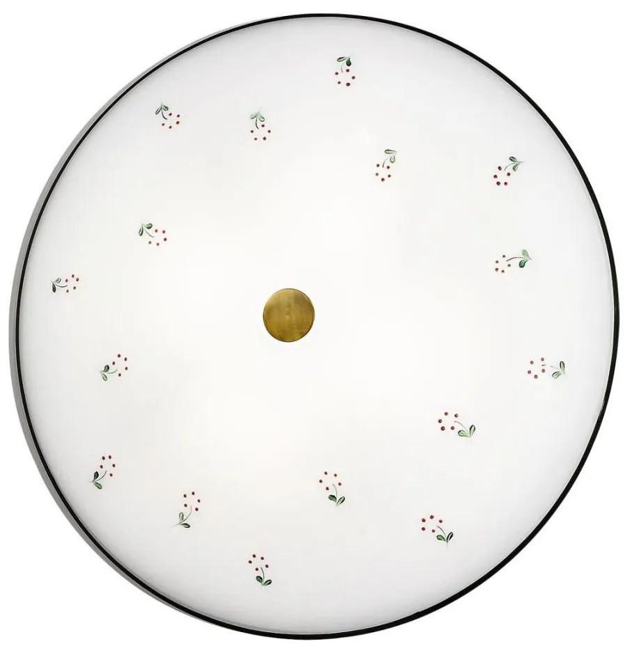 Kolarz 731.U14.4.70- Mennyezeti lámpa NONNA 4xE27/60W/230V átm. 54 cm zöld/réz