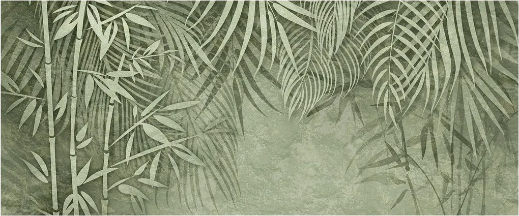 Fotótapéta Flizelin Dekoratív az irodába Bambusz paradicsom 250x104 Ragasztó