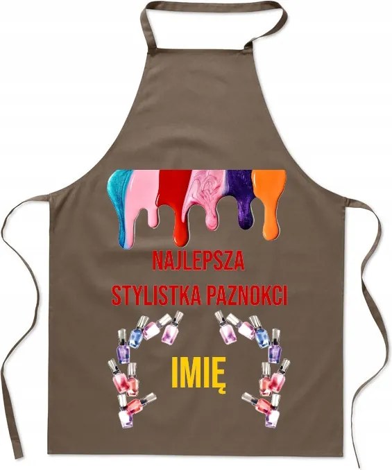 Konyhai kötény Legjobb Köröm stylist Név