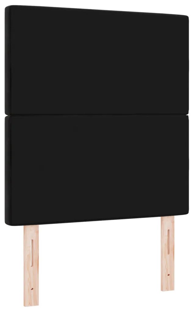LED fejvég fekete 80 cm velúr