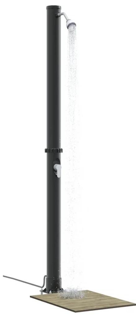 Kültéri Napelem Zuhany 217 cm 20 L
