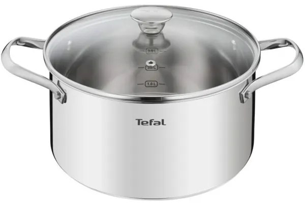 Tefal - Lábaskészlet 10 db COOK EAT rozsdamentes