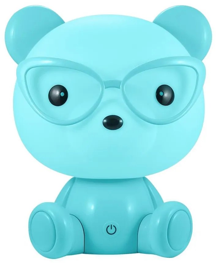 LED Dimmelhető gyerek éjjeli lámpa LED/2,5W medve kék