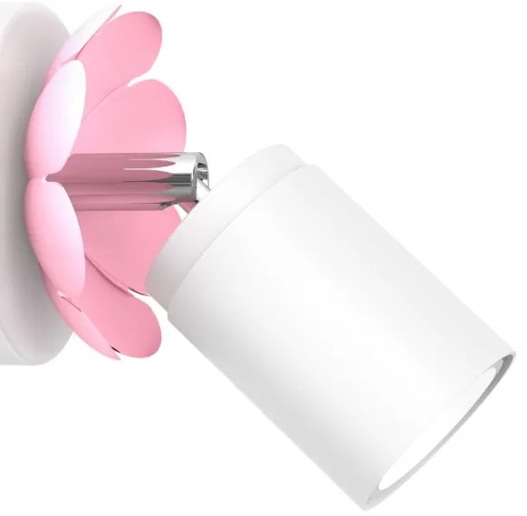 Fali spotlámpa FLOWER 1xGU10/8W/230V fehér
