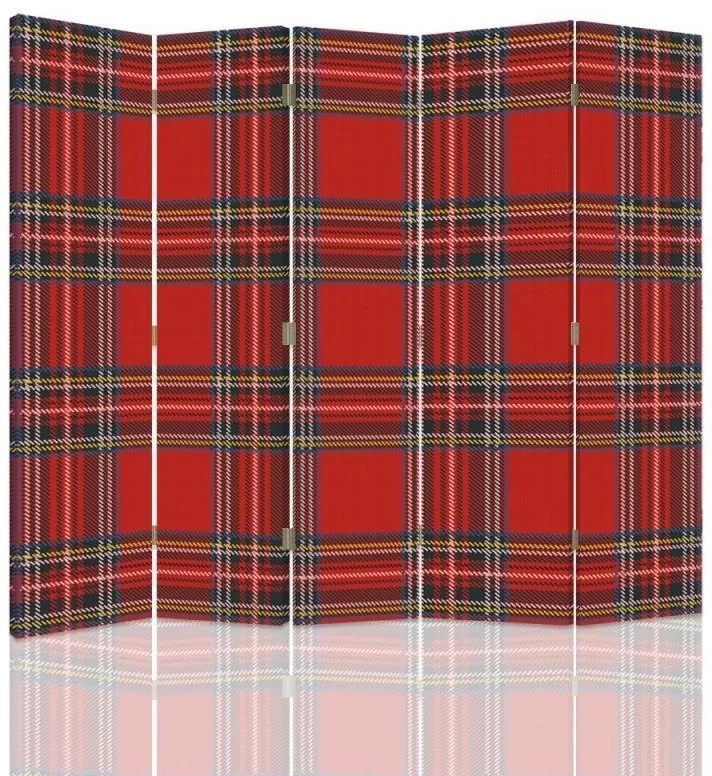 Gario Paraván Kockás Méret: 180 x 170 cm, Kivitelezés: Forgó paraván 360°