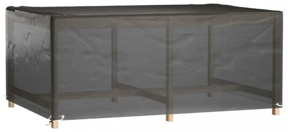 2 db téglalap alakú kerti bútorhuzat 8 fűzőlyukkal 180x122x75cm