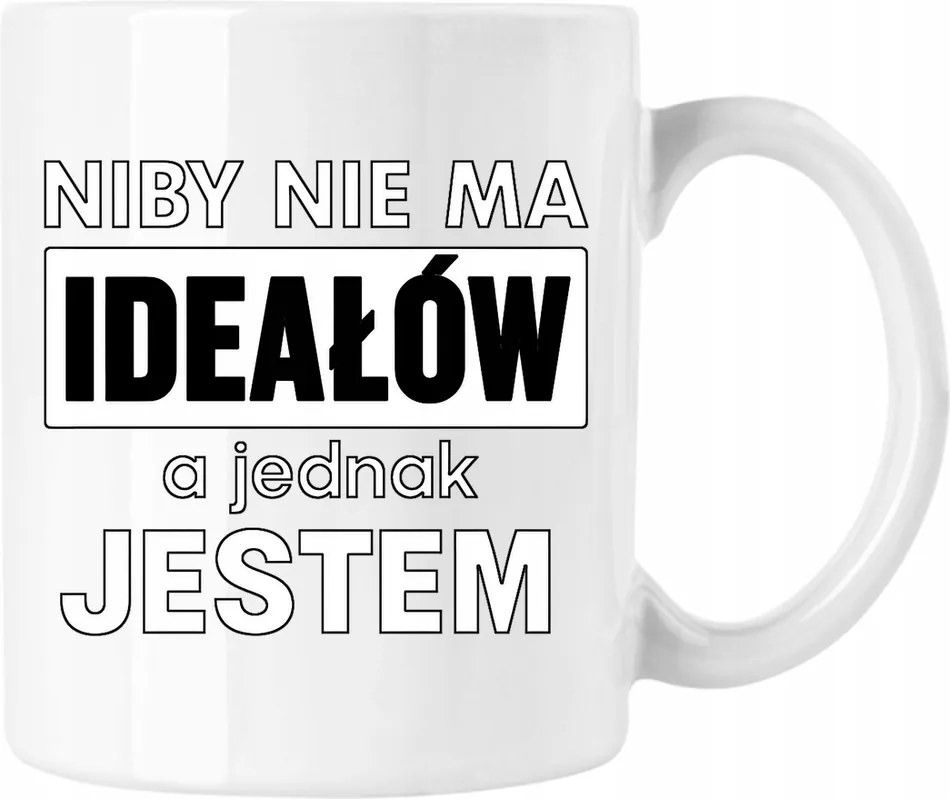 Bögre tökéletes ember mém tökéletes fehér 330ml