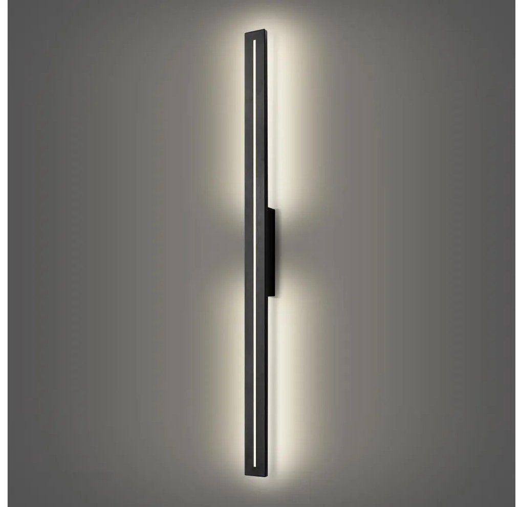 Brilagi - LINEO kültéri LED fali lámpatest, 24W, 230V, 4000K, IP65, fekete