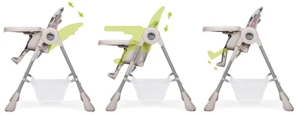 Lionelo - Gyermek étkezőszék ZANNA bézs