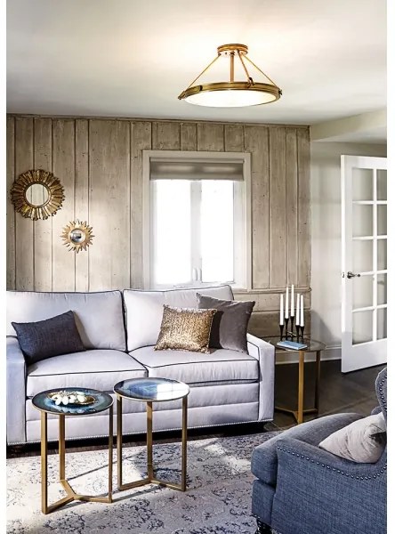 Elstead HK-COLLIER-SF-M - Felületre szerelhető csillár COLLIER 4xE14/60W/230V