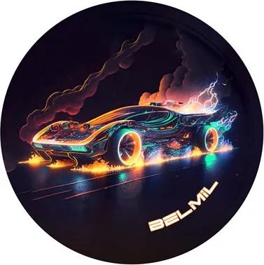 Matrica, tépőzáras, Classy Plus táskához, BELMIL Gamer, gamer (BL336B639)