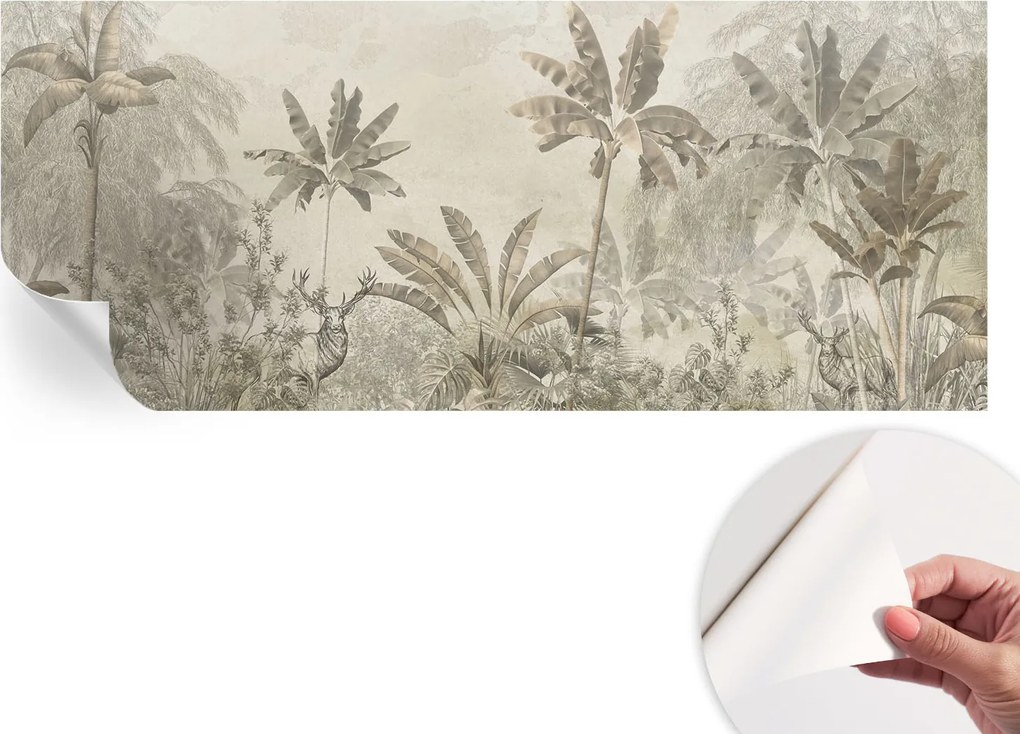 Dekoratív Öntapadós Tapéta Divatos Minták Trópusi dzsungel 250x104 cm