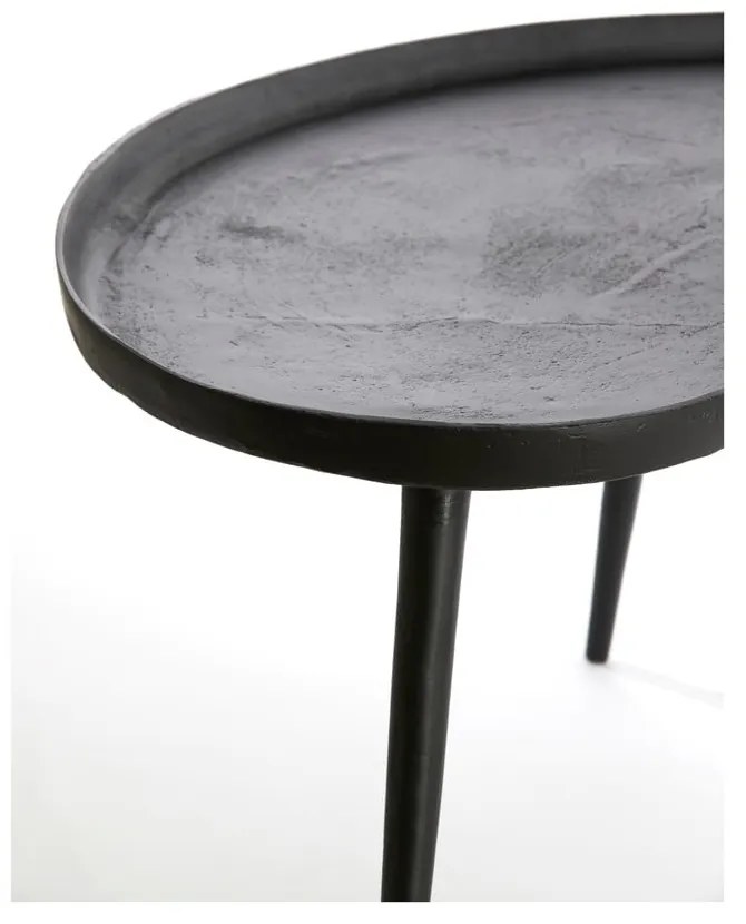 Fém tárolóasztal 60x80 cm Lienz – Light &amp; Living