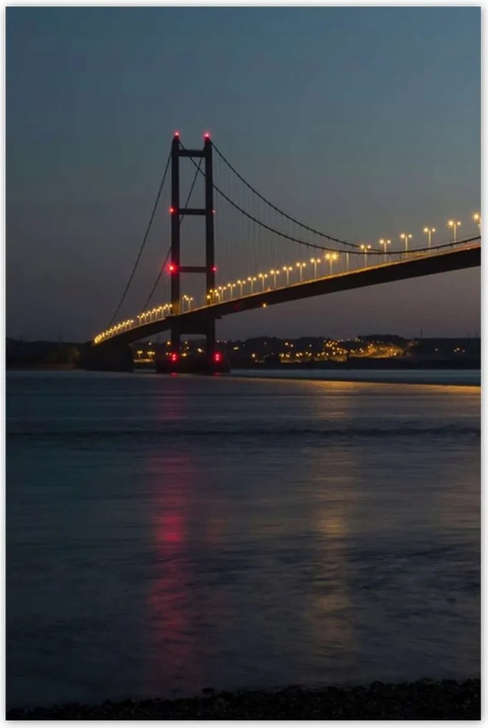 Poszterek 80x120 Híd lámpákkal