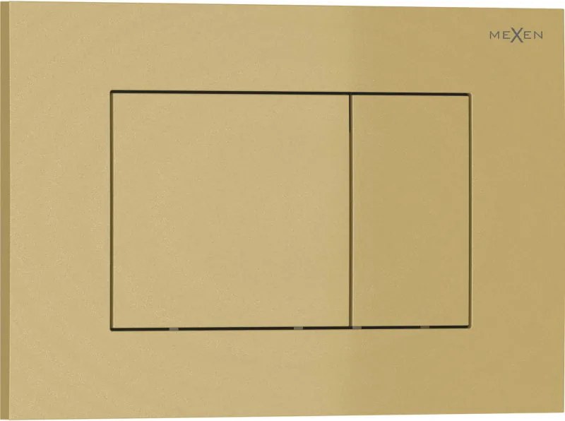 Mexen Tex 02 öblítőgomb, arany - 6102-06