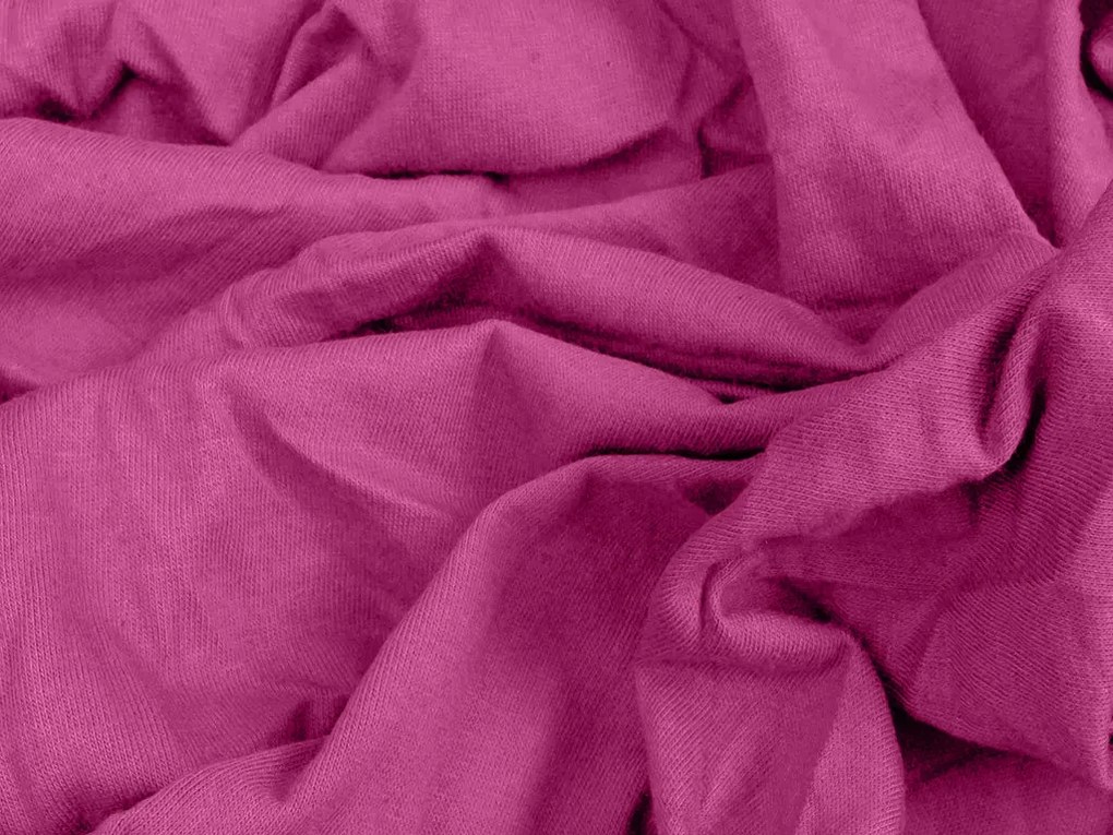 Jersey lepedő EXCLUSIVE bíbor 180 x 200 cm