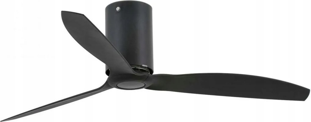 Faro Mini Tube Fan mennyezeti ventilátor fekete, DC motor, távirányító