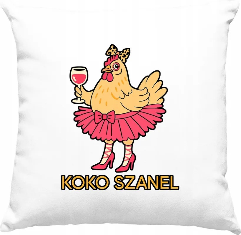 Csirke párna Ko Ko Divatos Fehér