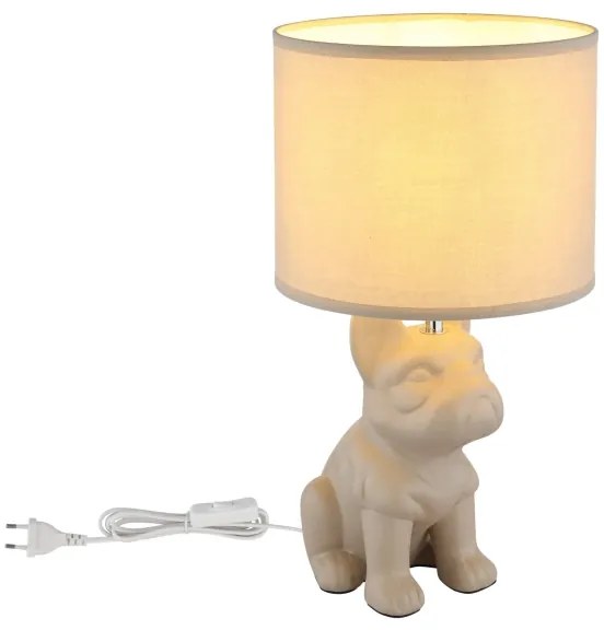 Globo 21741S - DOGO asztali lámpa 1xE27/60W/230V