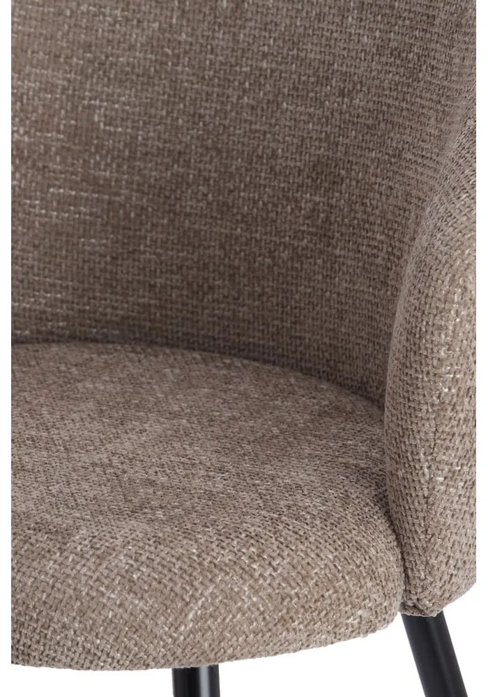 Bézs fém étkezőfotel szett 2 db-os Radaja – Light &amp; Living