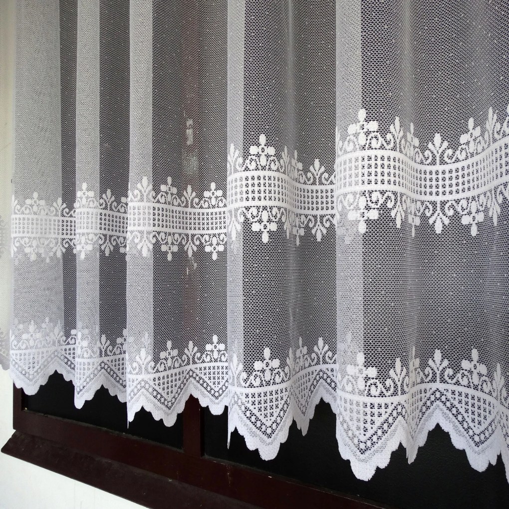 Mg Függöny 32/100 Fehér 400X150cm Kész Szalaggal