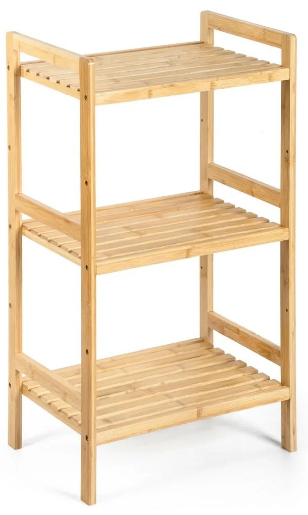 G21 Bambusz polc, 3 polc, 3 emelet