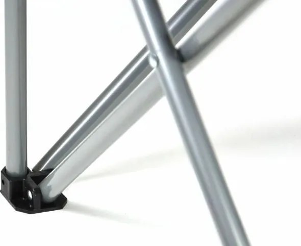 DIVERO Kempingszék Deluxe 2 db 600D kék