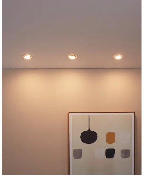 Eglo 94408 - 3 darabos szett LED beépíthető mennyezeti lámpa PENETO 3xGU10-LED/5W/230V