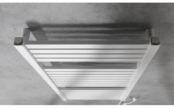Aqualine - Fürdőszobai elektromos radiátor TONDI-E 300W/230V 97 cm fehér