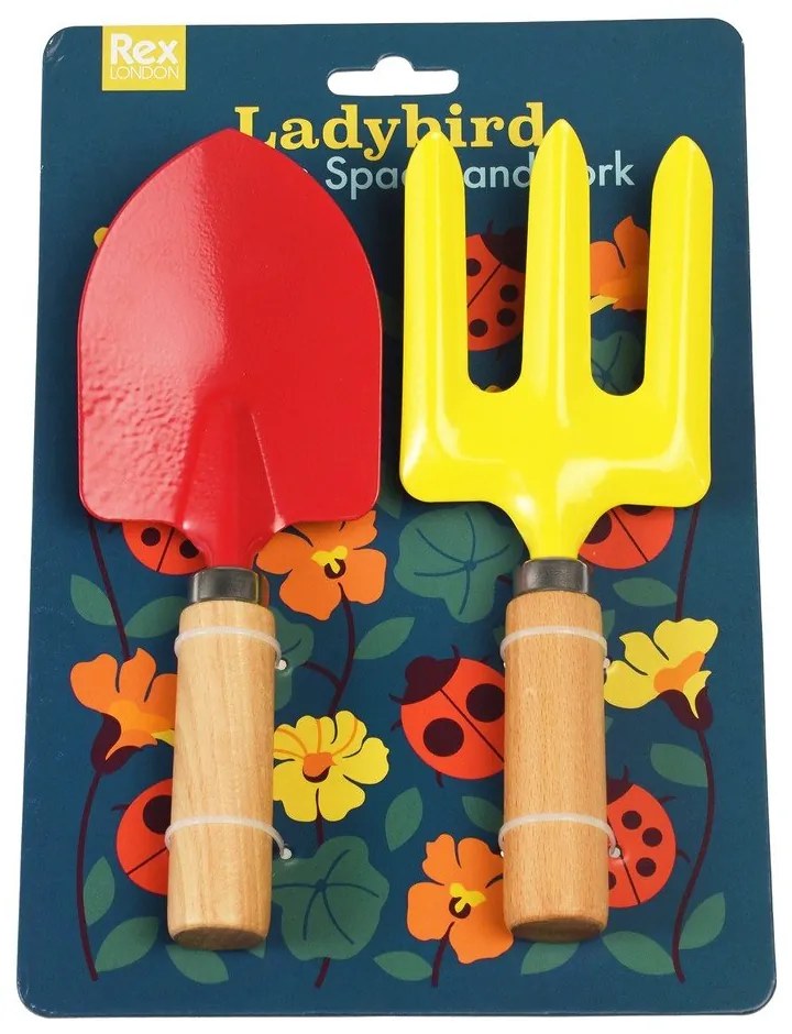 Kisméretű kerti eszköz készlet 2 db-os Ladybird – Rex London