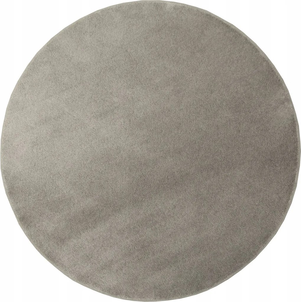 Szürke Kerek Szőnyeg Nappali Hálószoba Puha Amazing átm. 200 cm