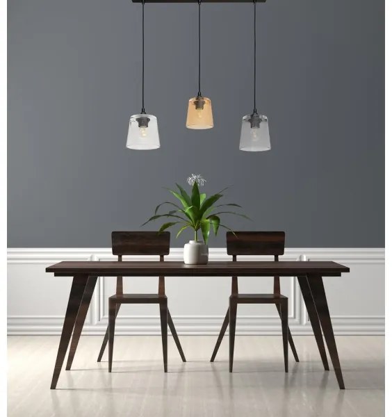 Csillár zsinóron LUCEA 3xE27/15W/230V