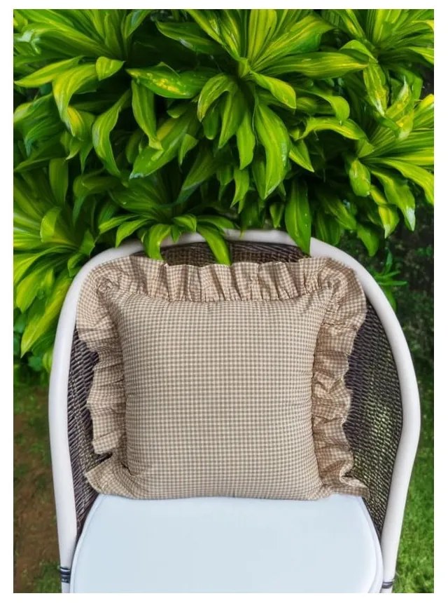 Pamut párnahuzat 45x45 cm Ruffled – Mila Home