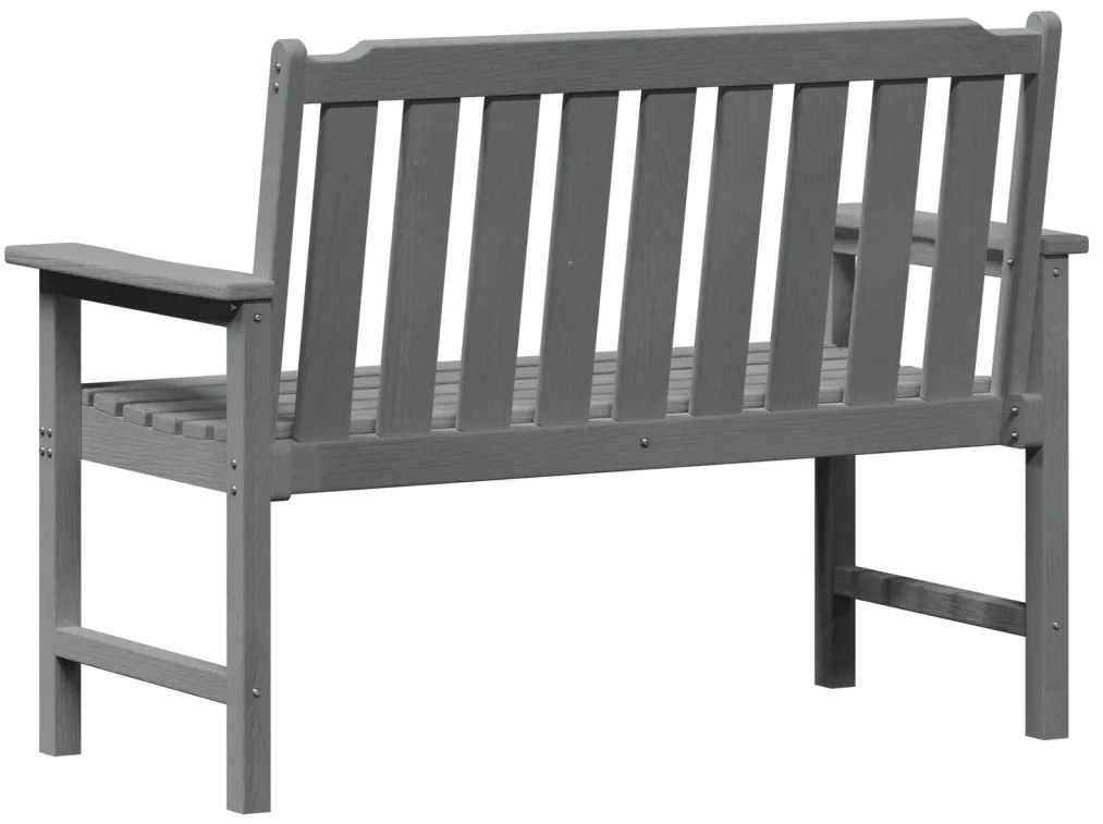 Kerti Pad Világosszürke 120 cm HDPE