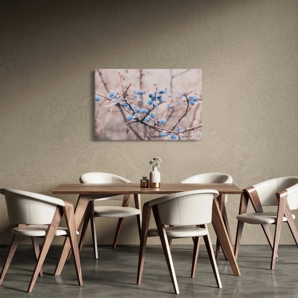 Bogyók egy bokor képe (90x60 cm)
