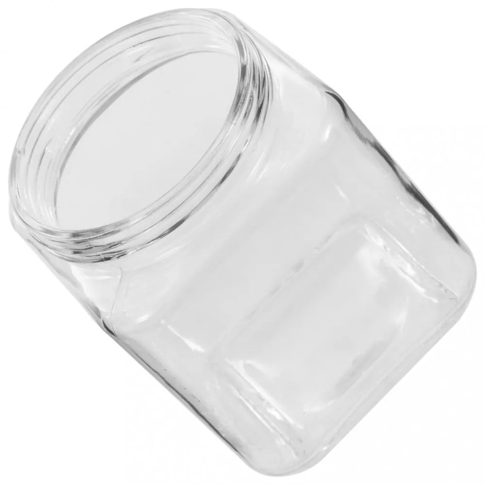 6 db tárolóedény ezüstszínű fedéllel 1200 ml