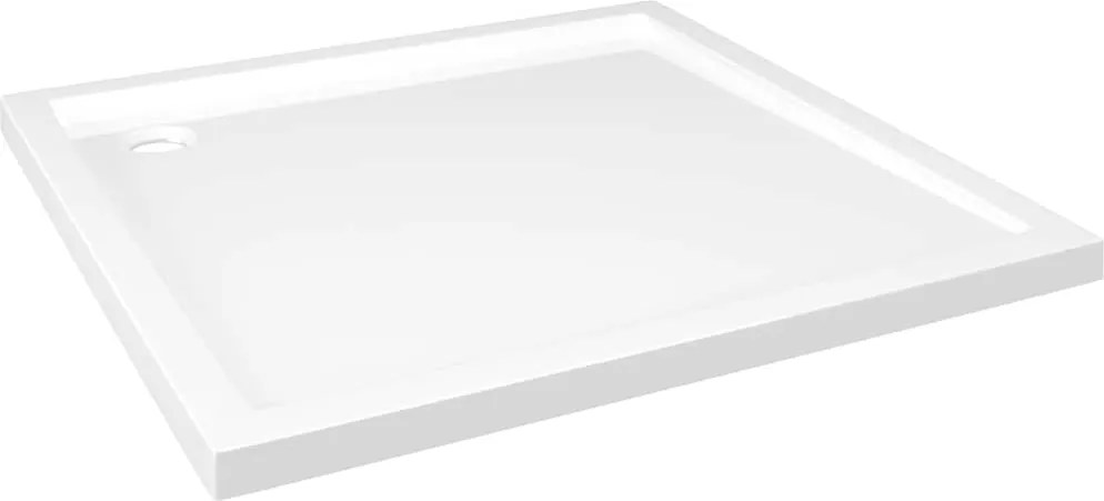 vidaXL négyzet alakú ABS zuhanytálca 90 x 90 cm