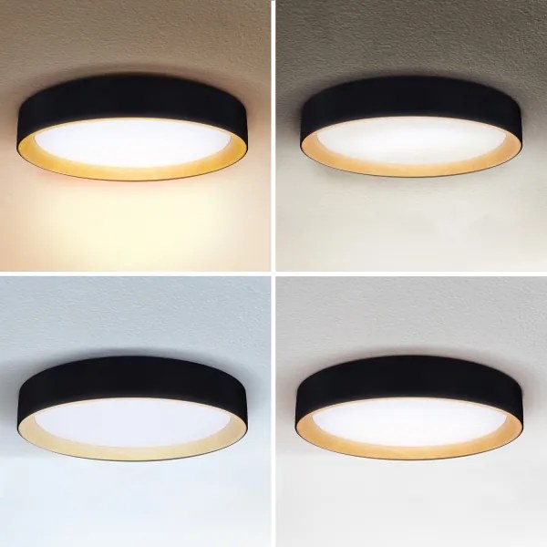 Brilagi-LED Dimmelhető lámpa LARIOS LED/60W/230V 3000-6500K ø 49 cm fekete + távirányító