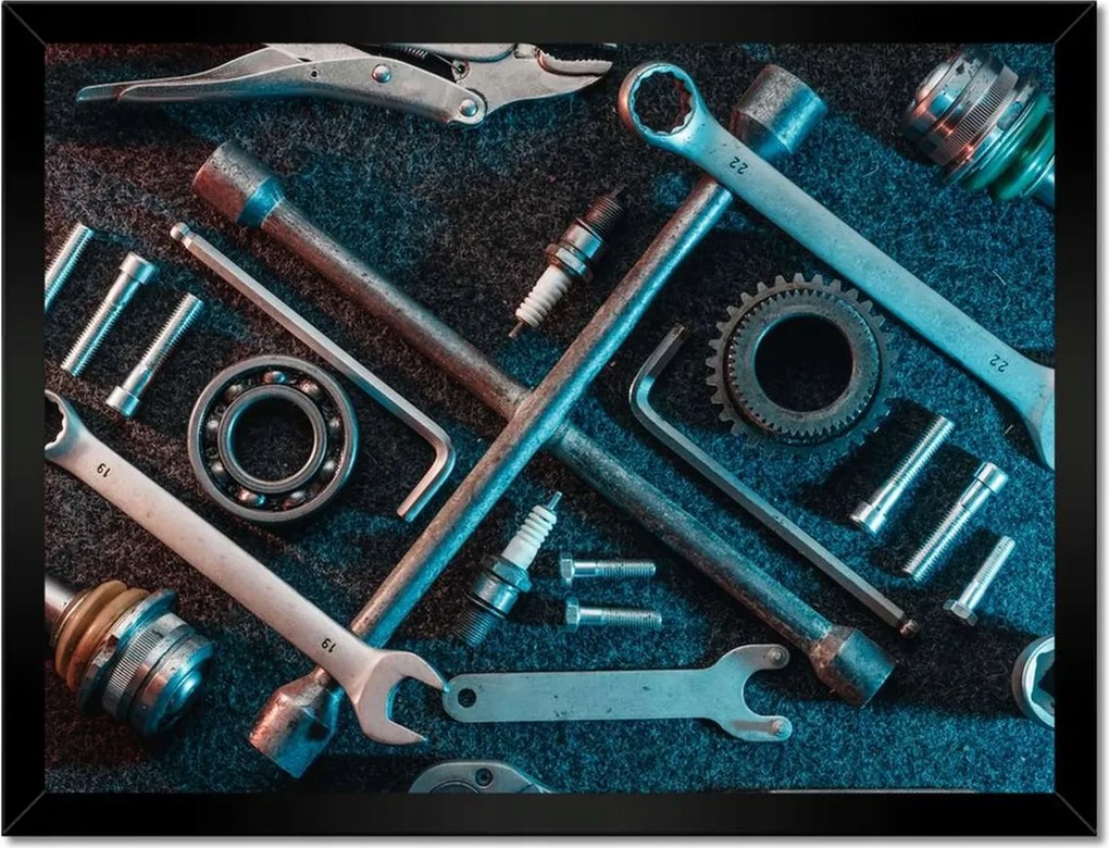 Poszterek keretben 40x30 Csapágyak csavarkulcsok