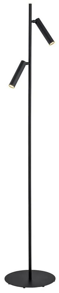 Argon 7082 - Állólámpa TORRE 2xG9/6W/230V fekete