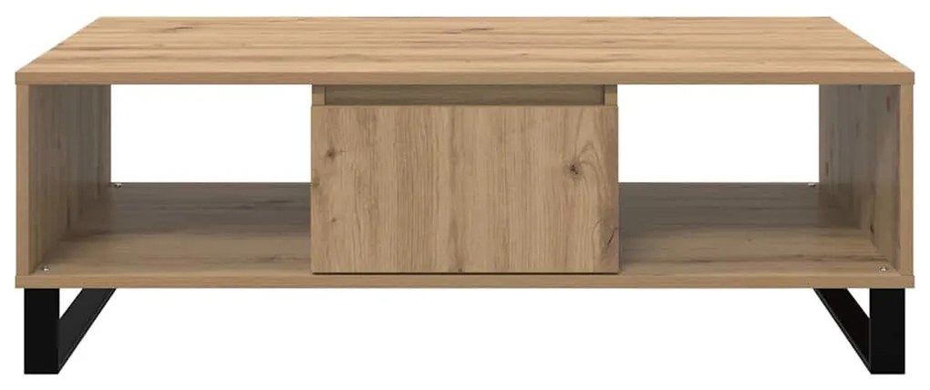 vidaXL Dohányzóasztal Artisan tölgy 104 x 60 x 35 cm Faanyag