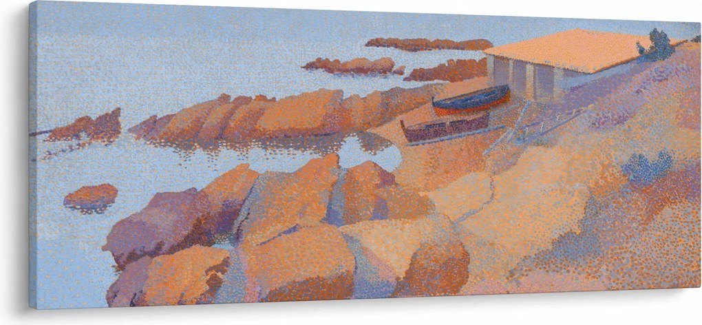 Kép - Henri Edmond Cross, Calanque des Antibois, reprodukciók (120x50 cm)