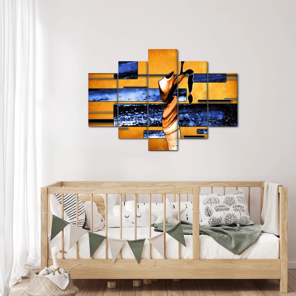 Egy absztrakt festmény képe (150x105 cm)