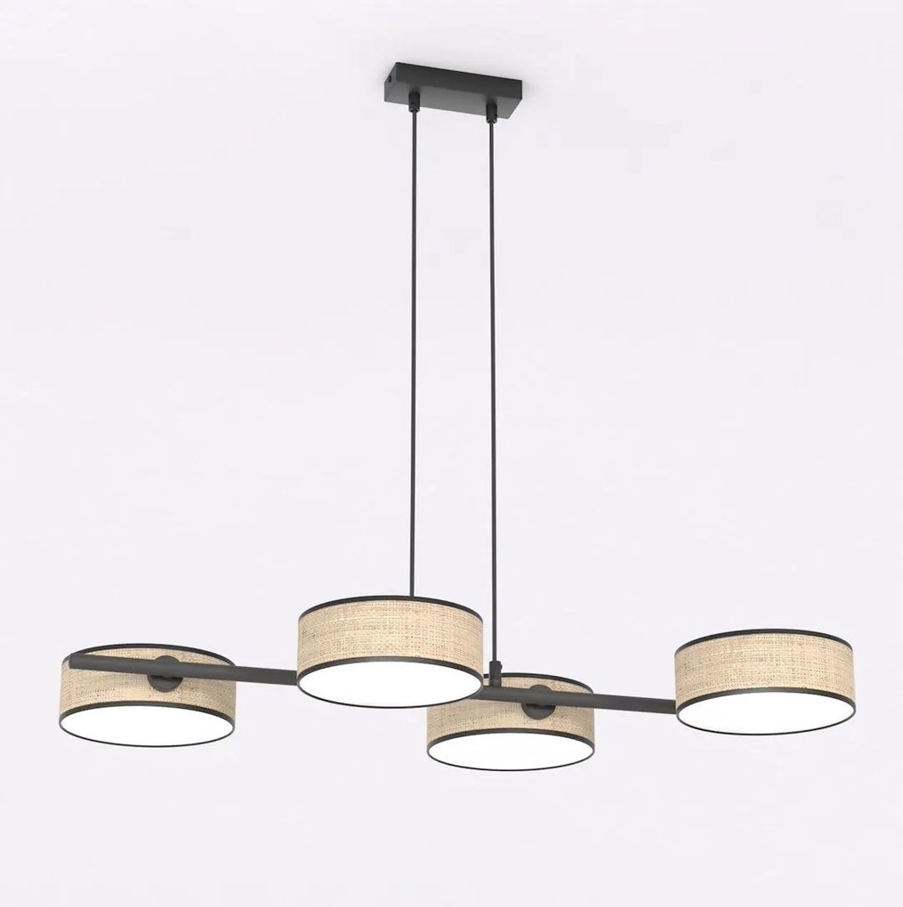 Emibig modern függeszték drumz barna fekete emi1565/4
