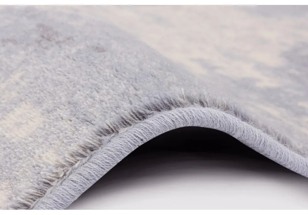 Szürke gyapjú szőnyeg 133x180 cm Mist – Agnella