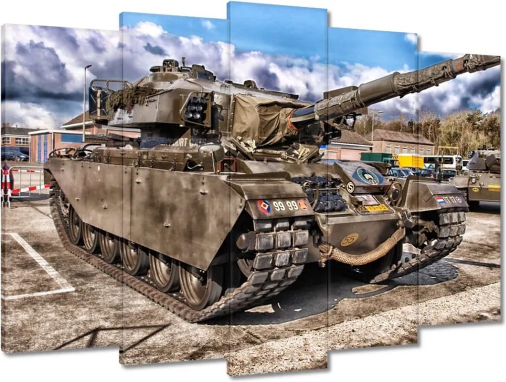 Vászonkép 70x50 Tank Militaria Tank